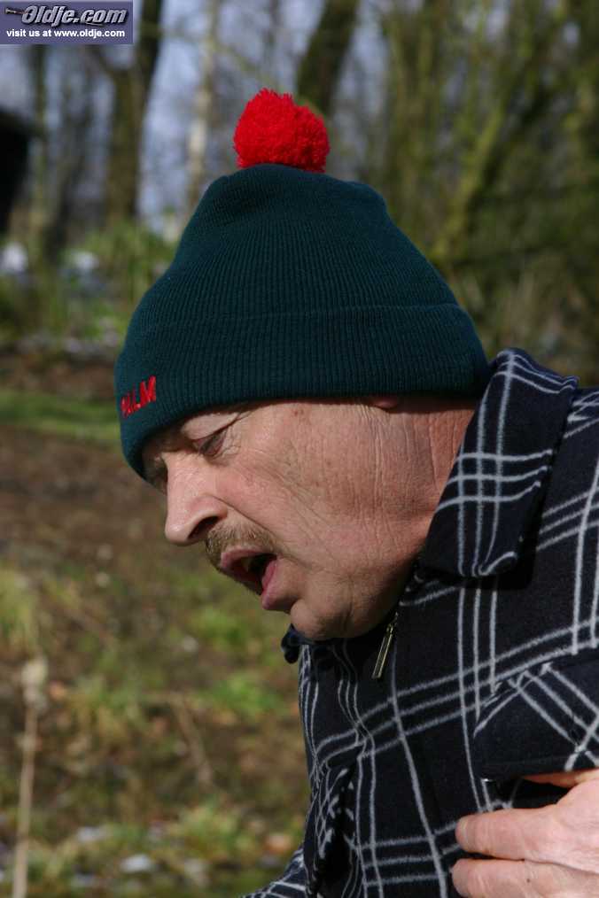 Young Blonde Carla Cox Blowjob Before And After Old Man Fucks Her