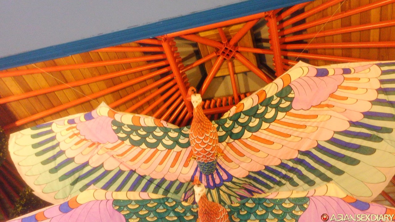 亞洲女士Pety 提供巨大的吹箭秀大屁股