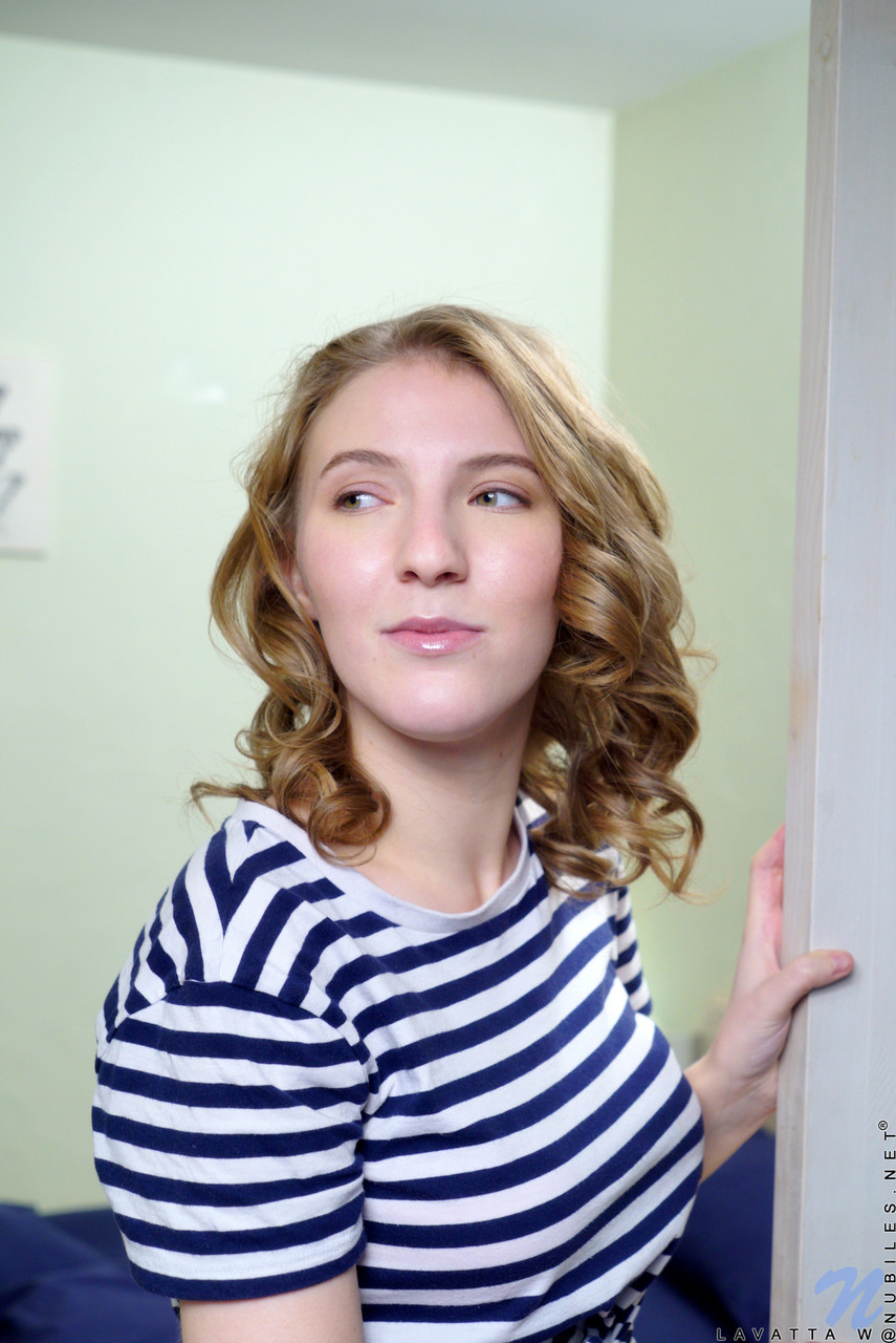 Petite Teen Lavatta W Strips And Glass Toys Her Tight Twat