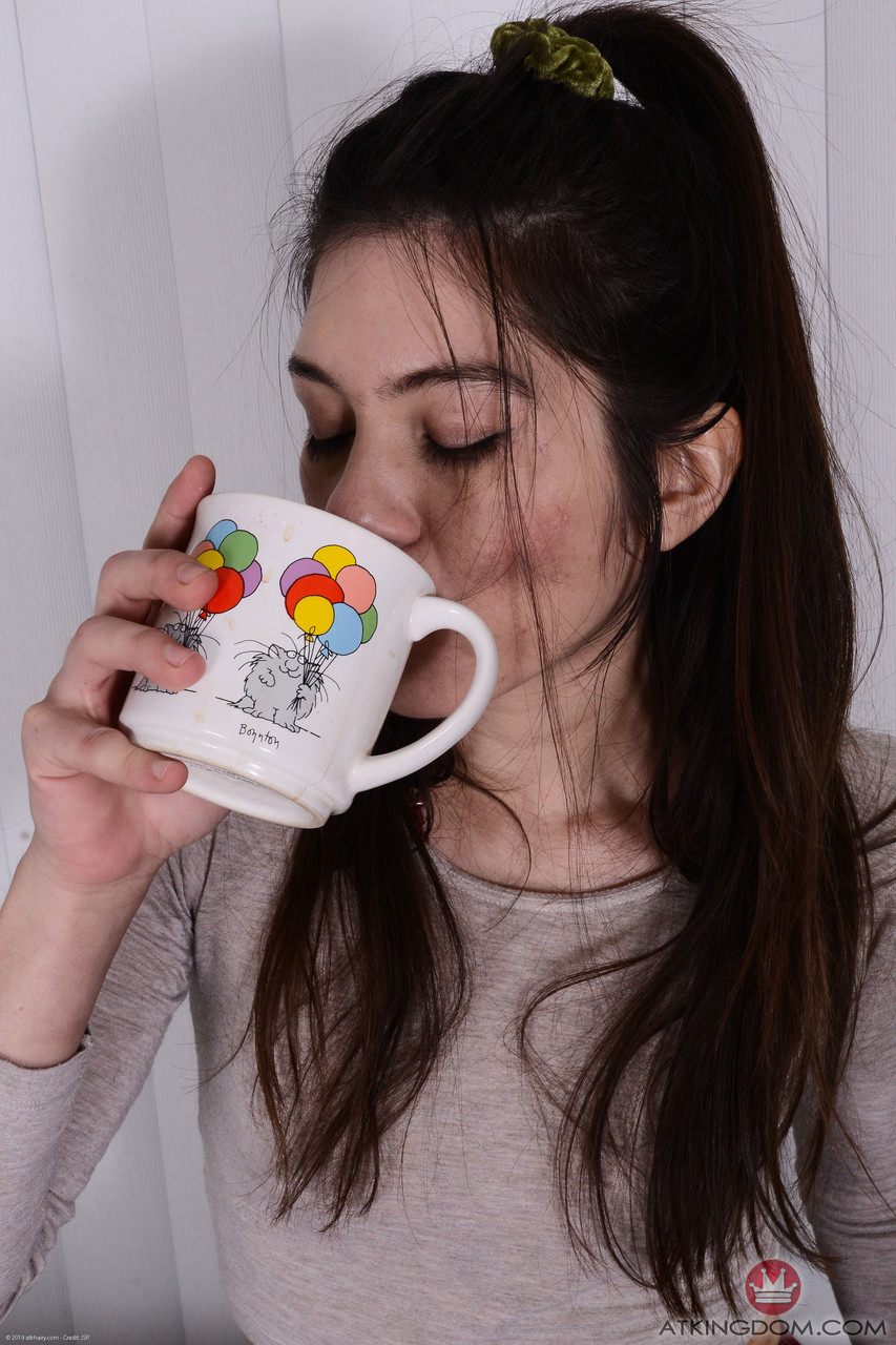 Felix Weatherwood Brunette Small Tits Hairy Twat