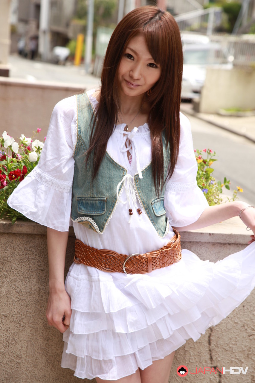 Japanese Girl Rina Serizawa Reveals Firm Tits While Undressing