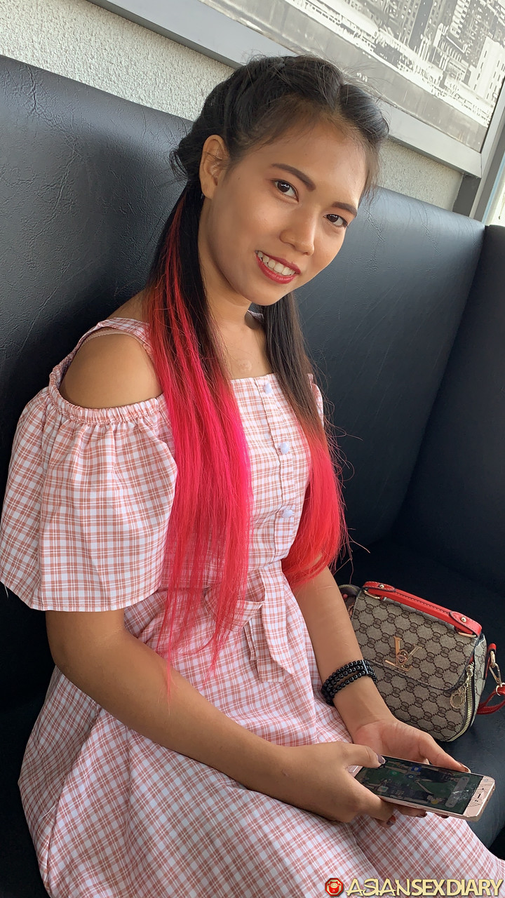 Adorable Asian Girl Felicity C Flaunts Big Tits While Stripping For Sex