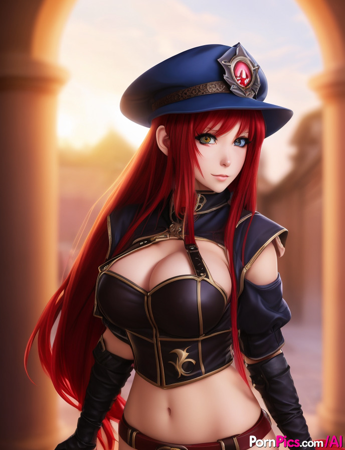 红发hentai美人Tanine展示她惊人的大胸部