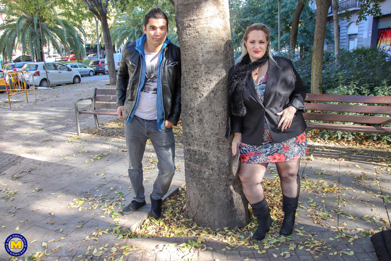 Amateur BBW Sophia Lola Shows Her Huge Mature Tits After Toy Boy Sex