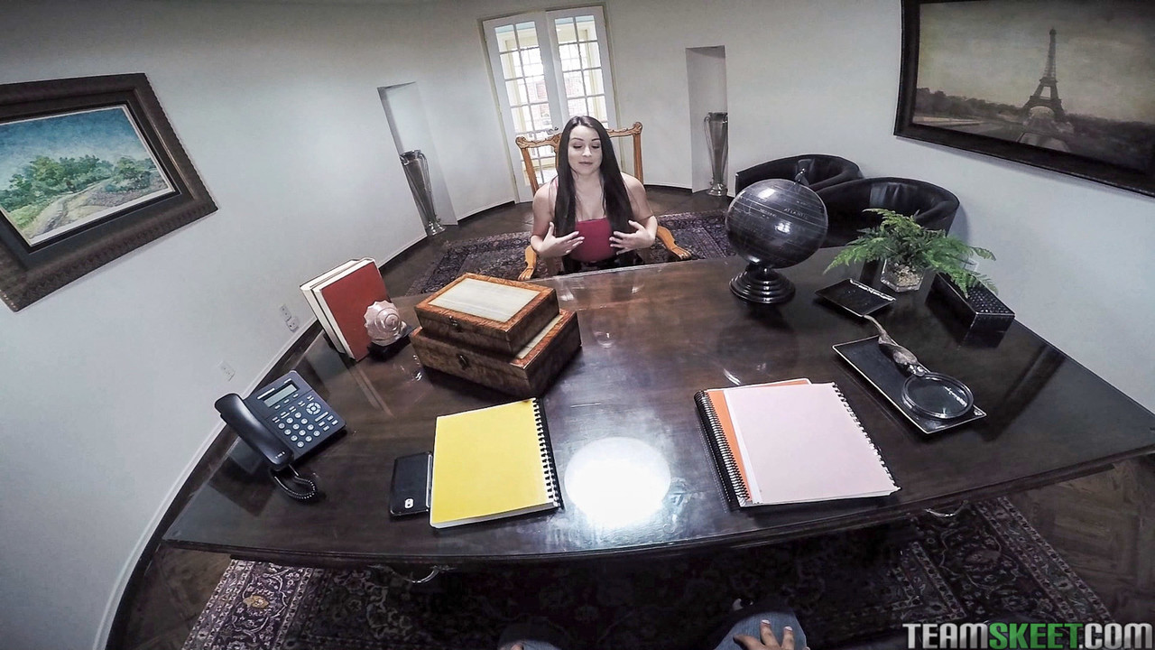 风骚的Lola Foxx在面试POV性爱后接受金钱镜头