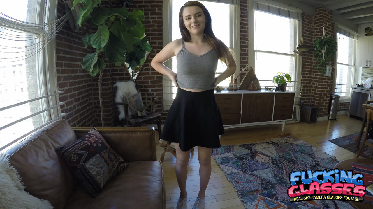 Nice Teen Karlie Brooks In POV Sex With Her Boy