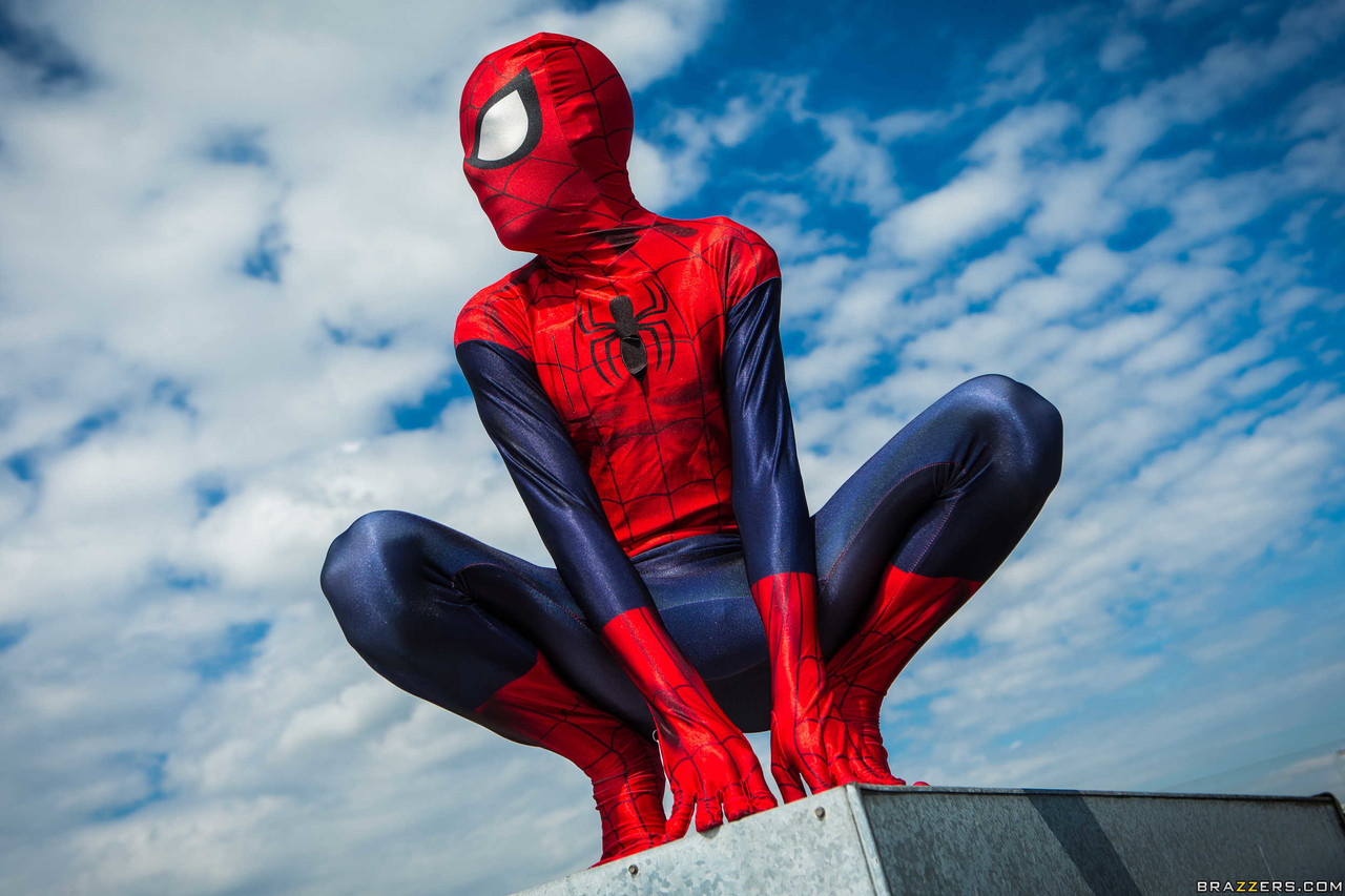 Hardcore Cosplay Spiderman Fucks Australian Big Tits Blonde Mila Milan