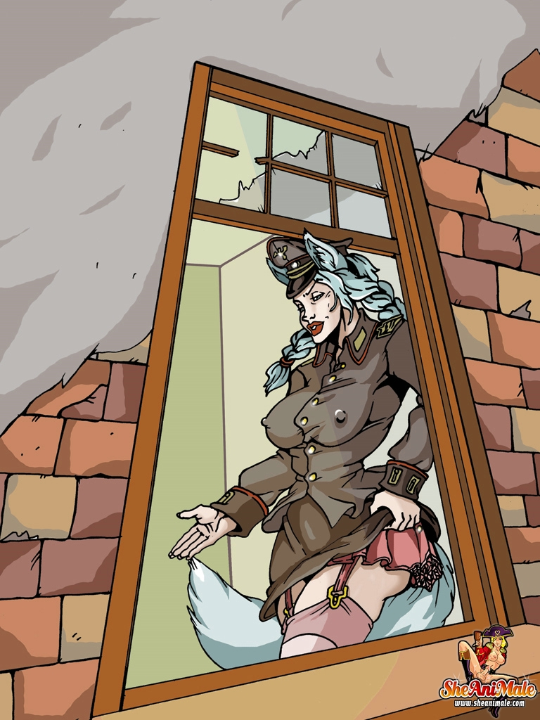 Huge Boobed Anime Shemale Monsters Pound Each Other's Bum Holes To Orgasm