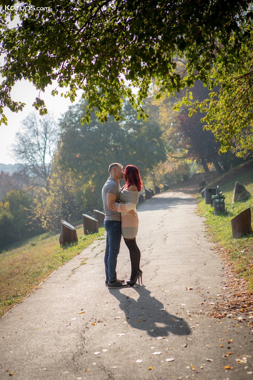 Redhead Beauty Kathy Fuckdoll Spreads Legs For Daddy's Big Knob