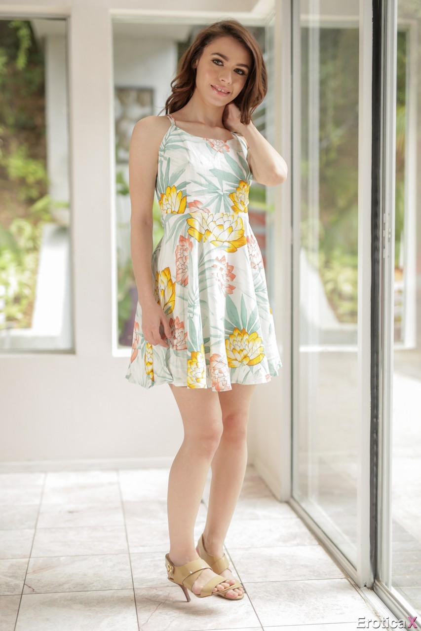 Innocent Lucie Cline Gives Perfect Blowjob And Gets Missionary Screwed