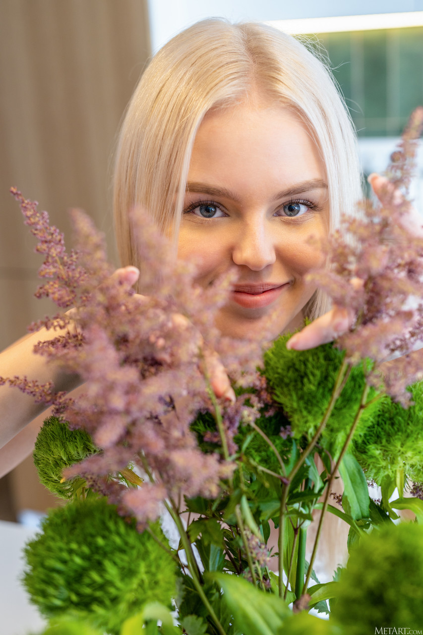 Adorable Blue Eyed Teen Decima Exposes Titties And Hot Ass In Solo