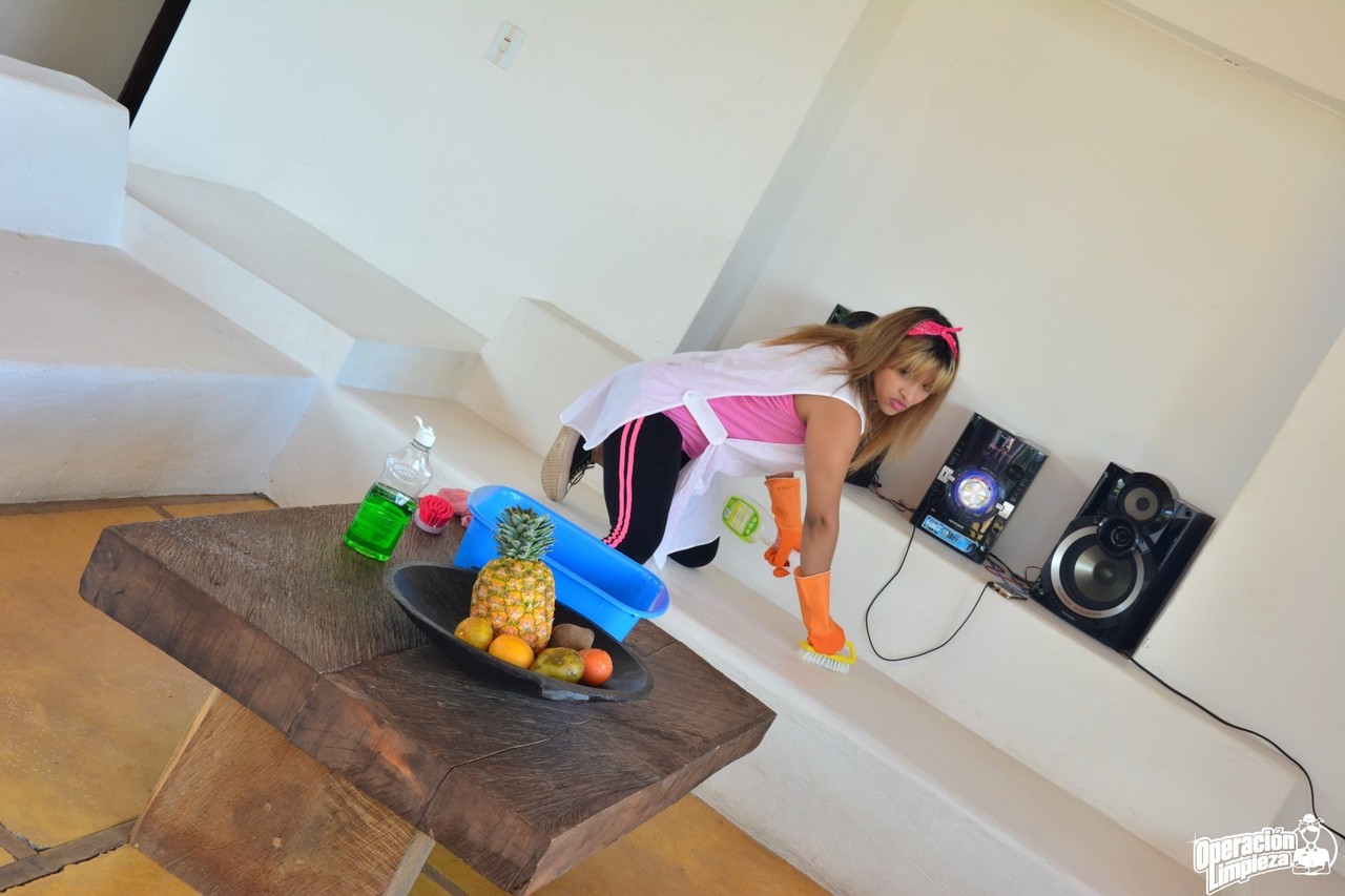 Colombian Maid Ties Up Employer And Begs To Be Fucked