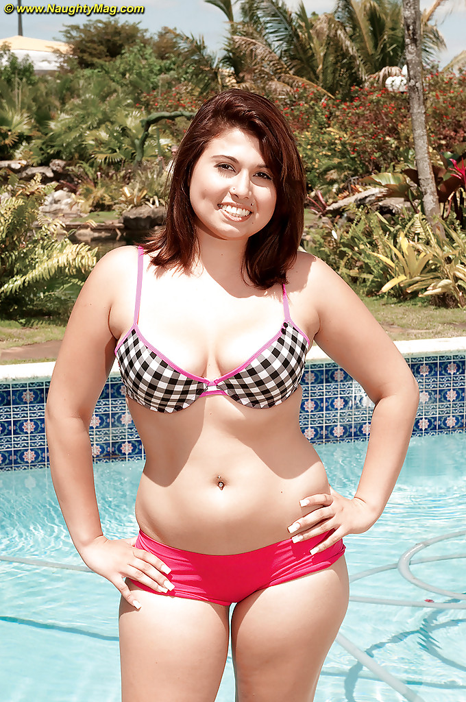 Amadora Gordinha Kalie Cruise Mostra Rosto Adorável E Corpo Gostoso