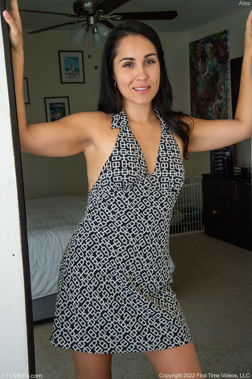 POV Cute Amateur MILF Alex In Hot Lingerie Masturbating And Fucking