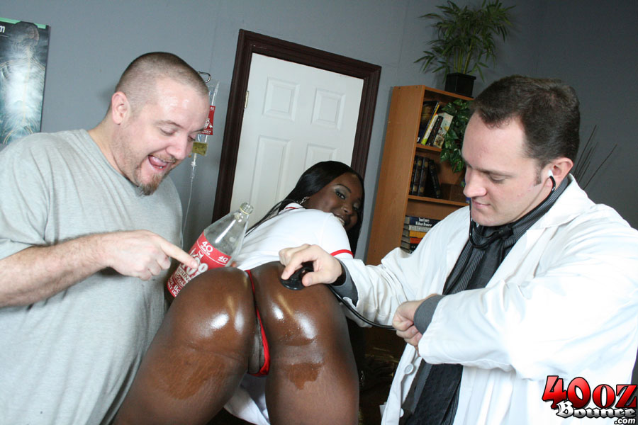 Hot Ebony Babe Hershey Shows Big Ass And Gets Fucked Hardcore