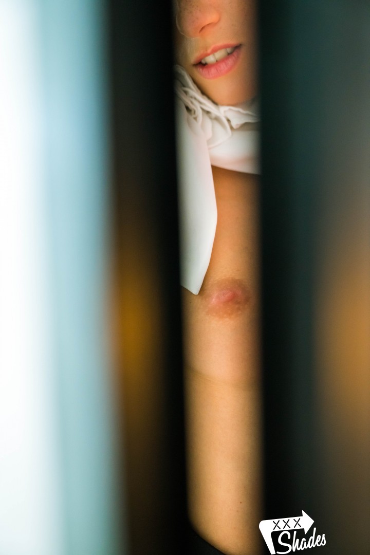 Slender French Chick Clea Gaultier Sucks Off Big Dick During Job Interview