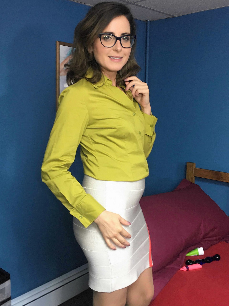 Елена Прайс: Зрелая Шлюха Двойное Проникновение Себя Дилдо