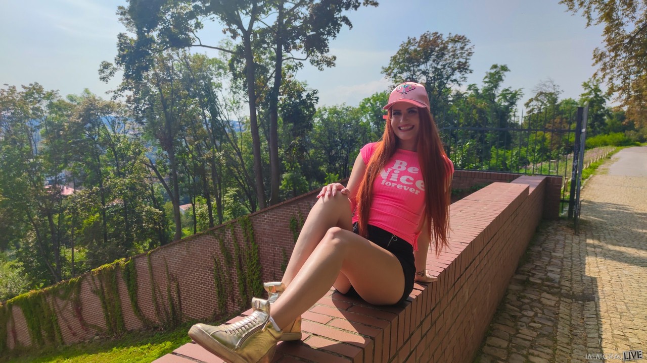 POV Bedroom Sex With Redheaded Hottie April Snow Riding Big Stiff Boner