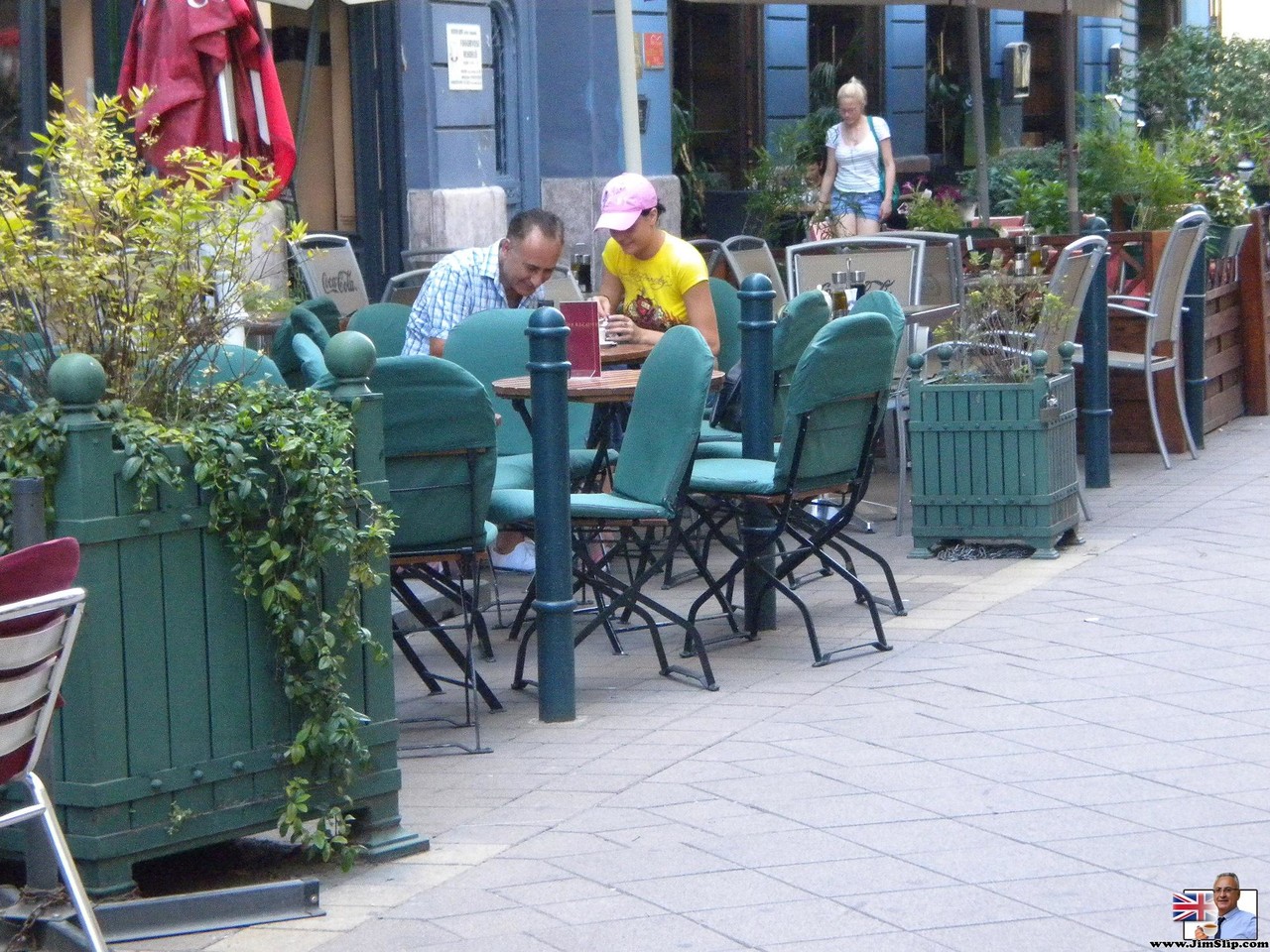 European Teen Aliz In Plaid Skirt And Black Fishnets Takes Dick