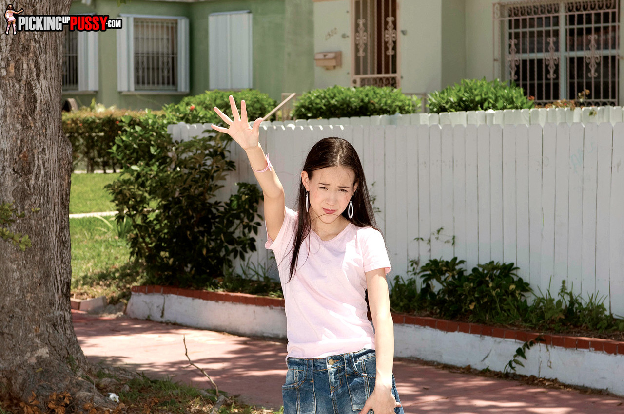 Tiny Asian Girl Amai Liu Sucks And Fucks For A Ride Home