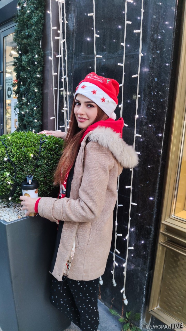 कनाडाई सुंदरी मीना वॉन डी क्रिसमस त्रय में पूरी चुदाई का आनंद लेती हैं