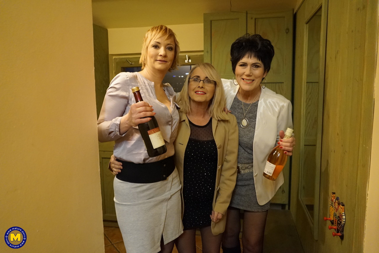 Wild Reverse Gangbang With Milfs Ryanne, Lea & Belinda Using Sex Toys