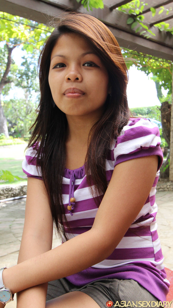 POV Sex With Tiny Asian Amateur And Her Trimmed Pussy