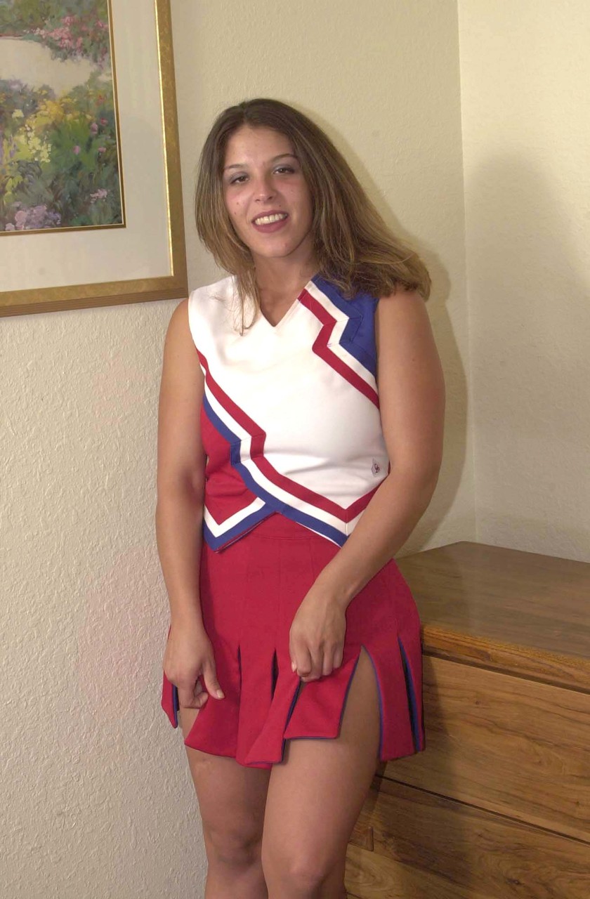 Amateur Cheerleader With Big Tits Gets Licked Then Sucks Dick