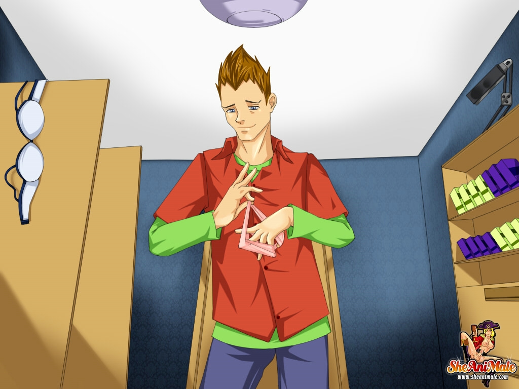 动漫伪娘被性感男孩和他的变性女友干