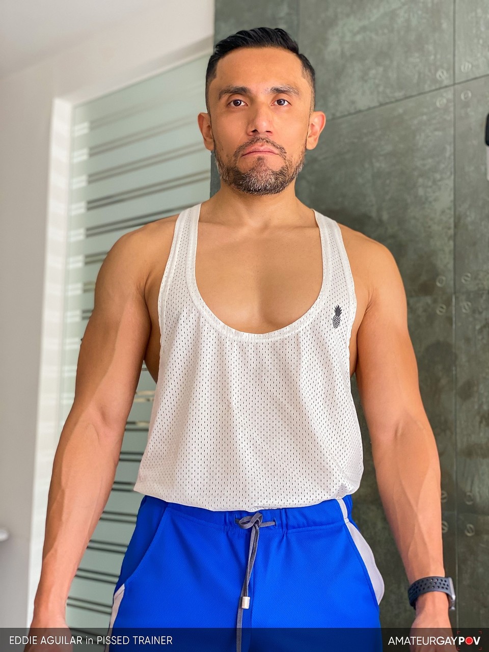 POV Mexican Gay Bodybuilder Manuel Skye Mouth And Ass Fucked