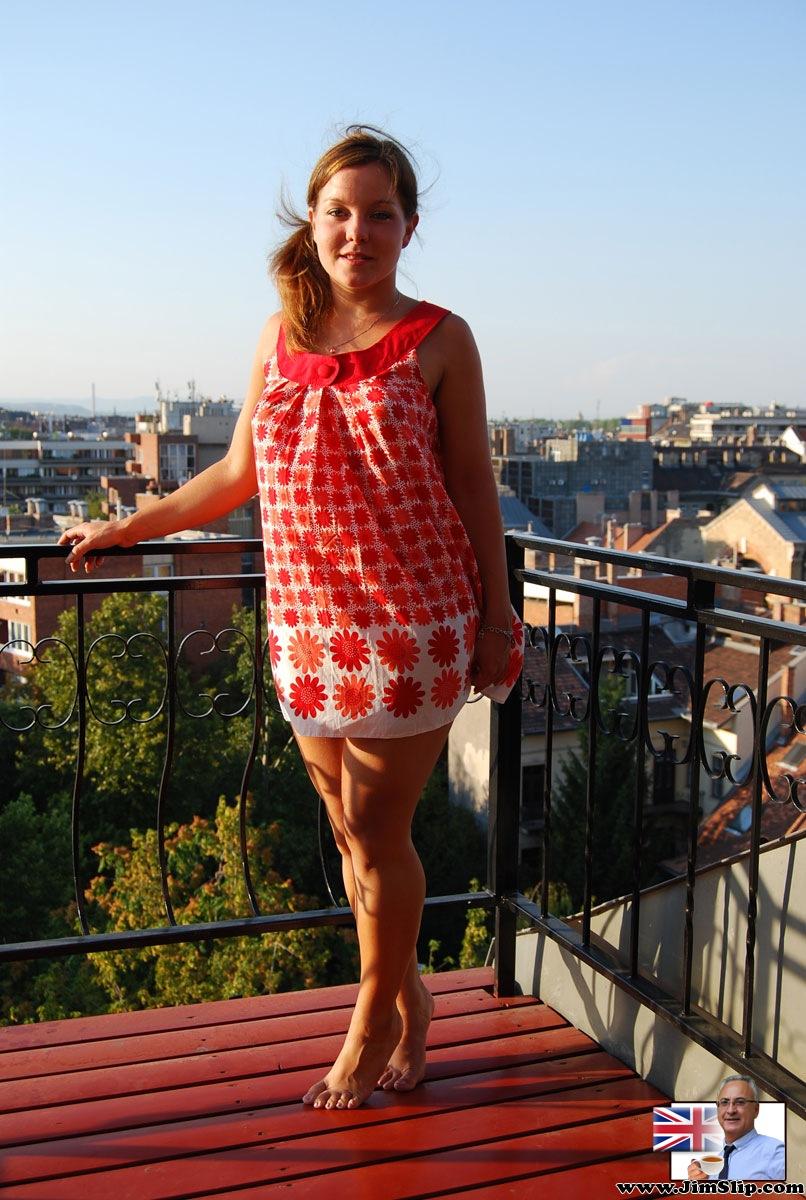 Hungarian Milf Salome Fingers Pussy On Floor Then Gets Fucked On Bed