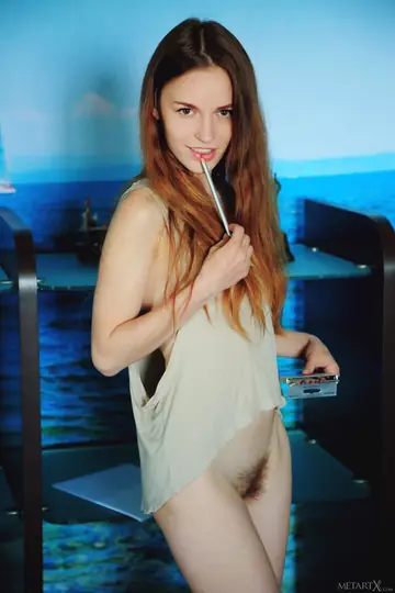 Sofi Shane – Petite Ukrainian Brunette Bares Her Slim Body and Spreads Wide