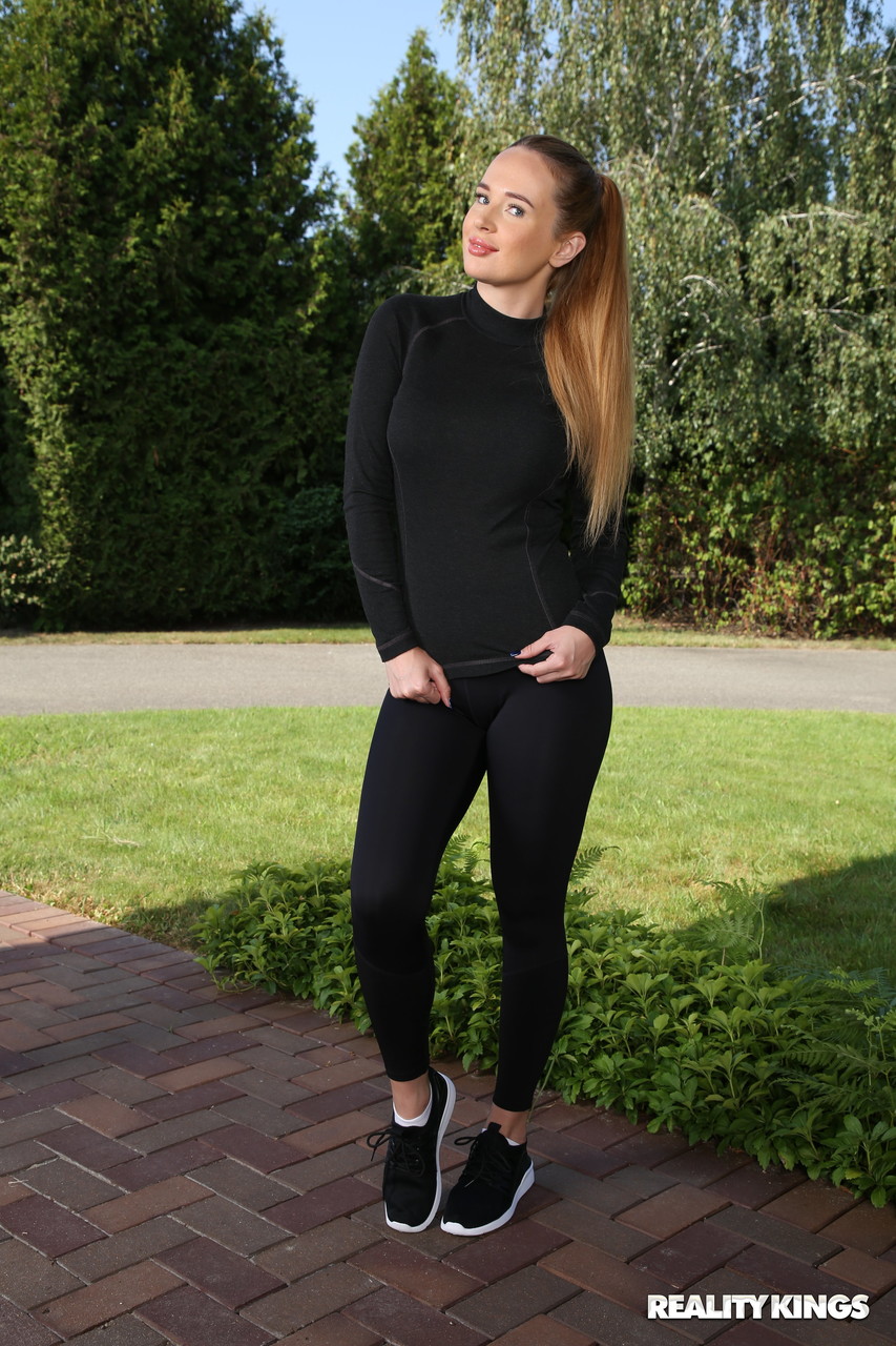 Teen Kaisa Nord Caught Fucking Mom's Hot Bf After Outdoor Tonguing