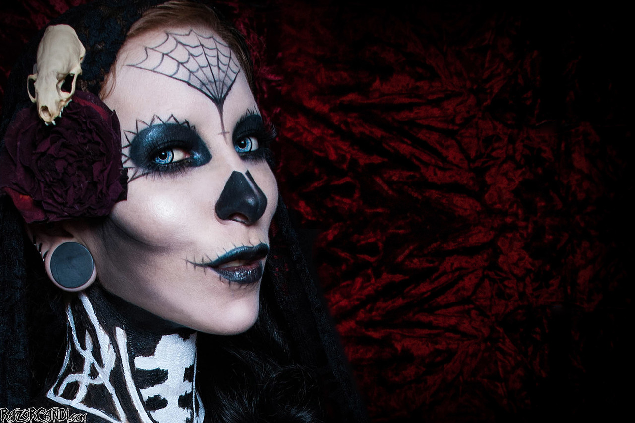 レーザーキャンディーソロマンス パッシートイズ スケルトンボディペインティング