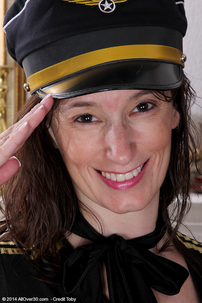 裸体飞行员塞莱斯特卡彭特模特裸体