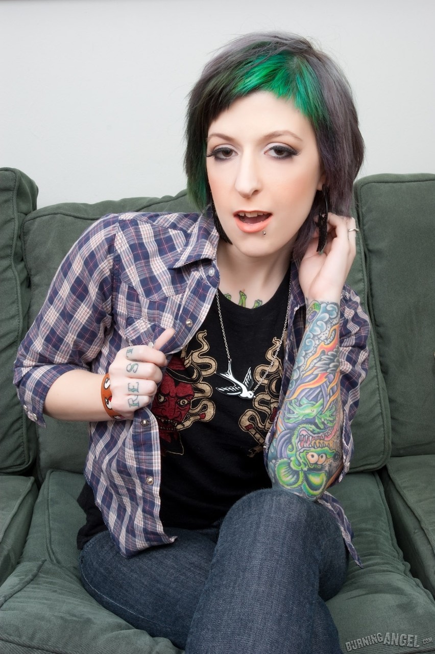 Skinny Miss Genocide Sucks And Fucks Thick Cock