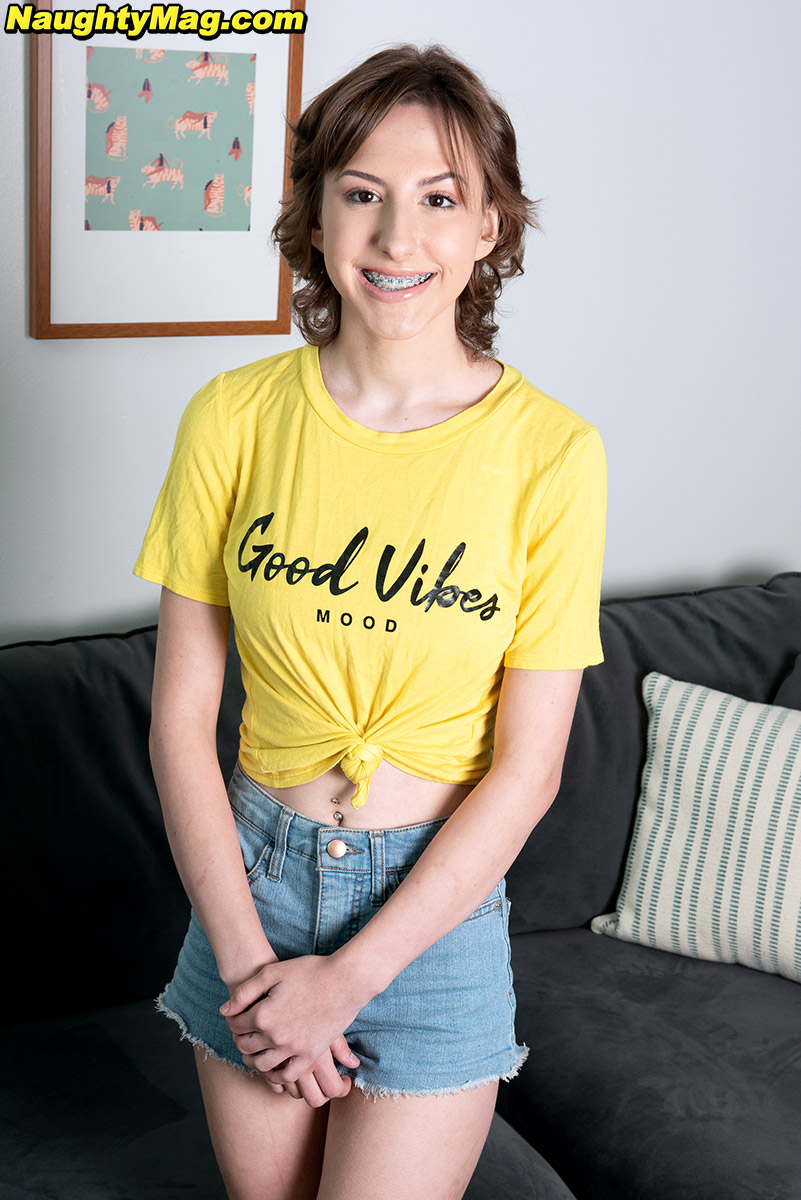 Young Busty Amateur Tristan Summers Tugs Boyfriend's Penis