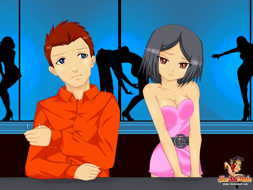 एनिमेटेड ग्रे बाल वाला ट्रांससेक्सुअल अपने सबसे अच्छे दोस्त द्वारा गुदा भर जाता है