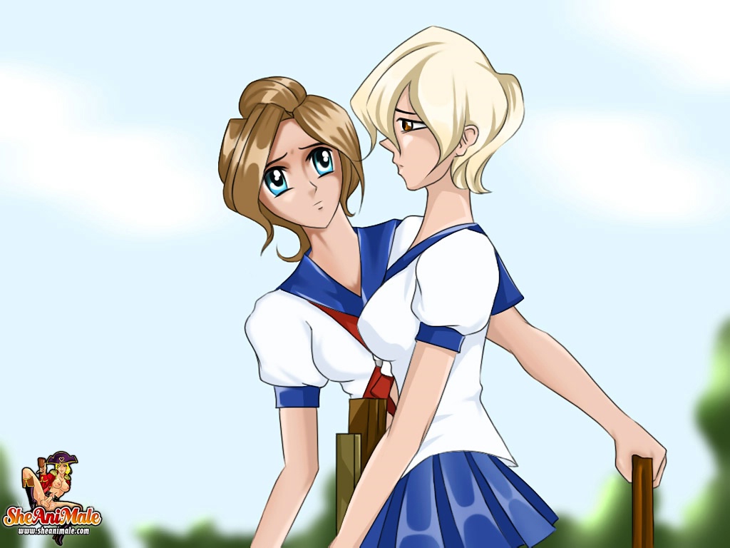 大奶动漫变性人互相轮流插入对方并且一起射精在对方身上