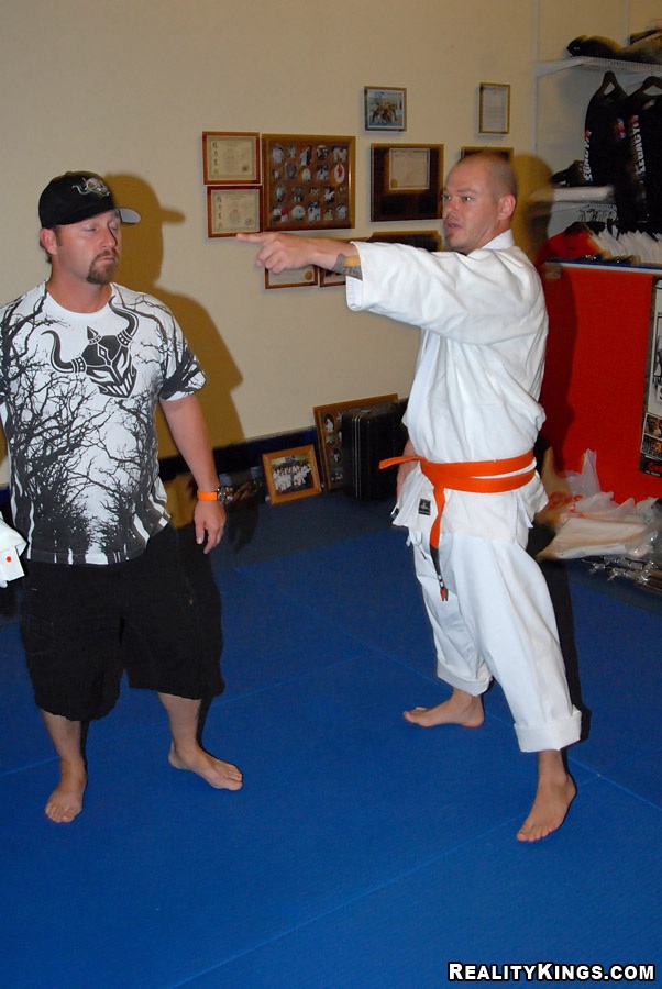 Martial Arts Workout Turns Into Sex With Famous Busty Milf