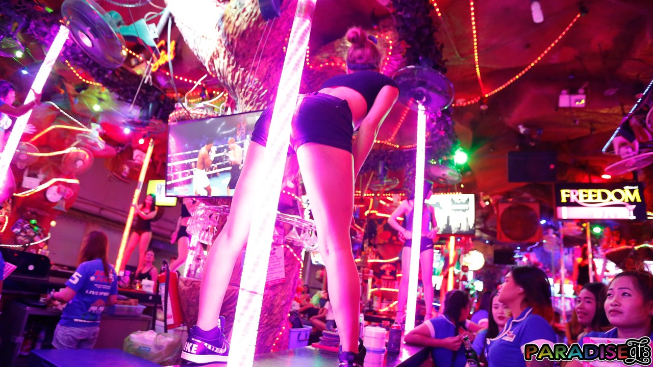 Sexy Party Girls Nikky And Kitty Share A Big Dick And Show Booties