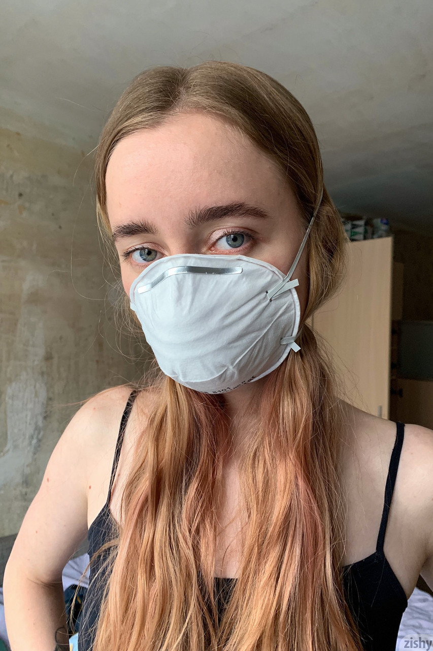 Naughty Belarusian Babe Strips During Quarantine