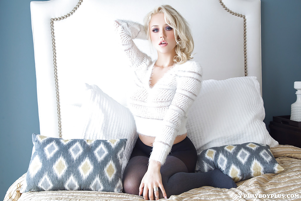 Sabrina Nichole, Playboy Centerfold, Flaunts Huge Natural Hooters