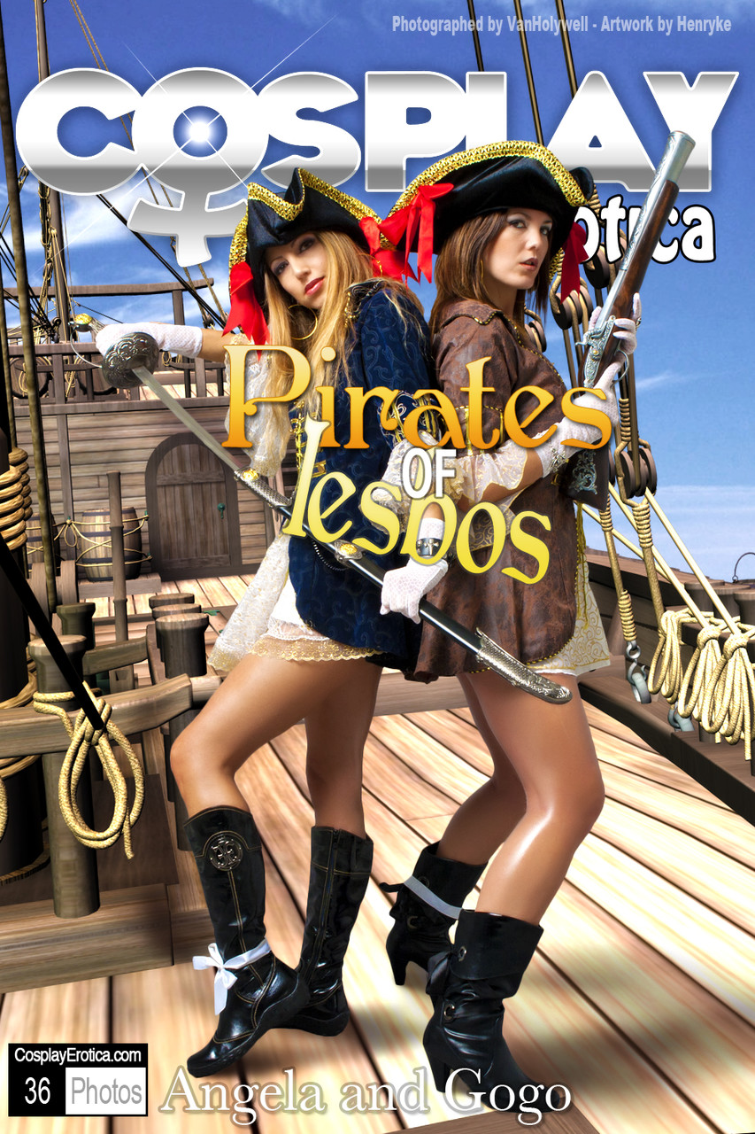 Female Pirates Engage In Steamy Lesbian Foreplay On Board