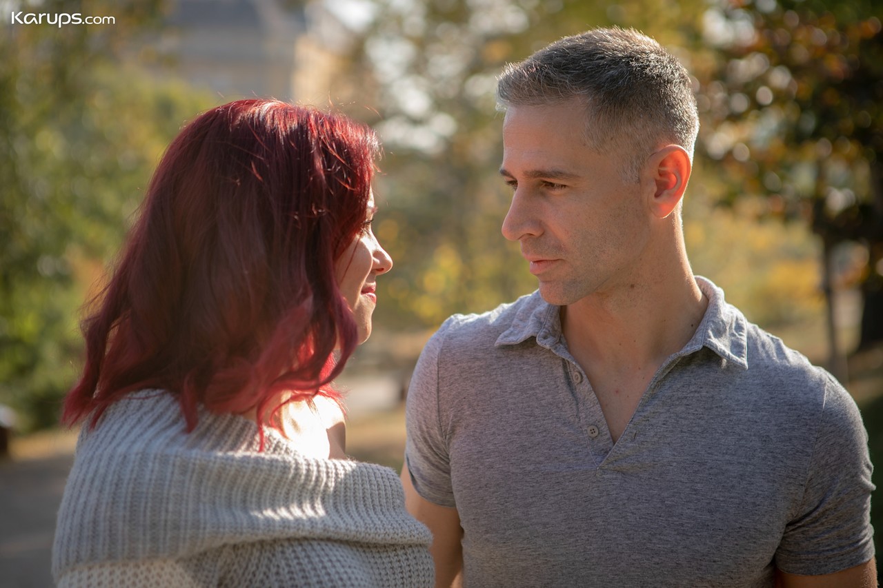 Busty Redhead Kathy Fuckdoll Gets Stripped Naked Before Hardcore Sex