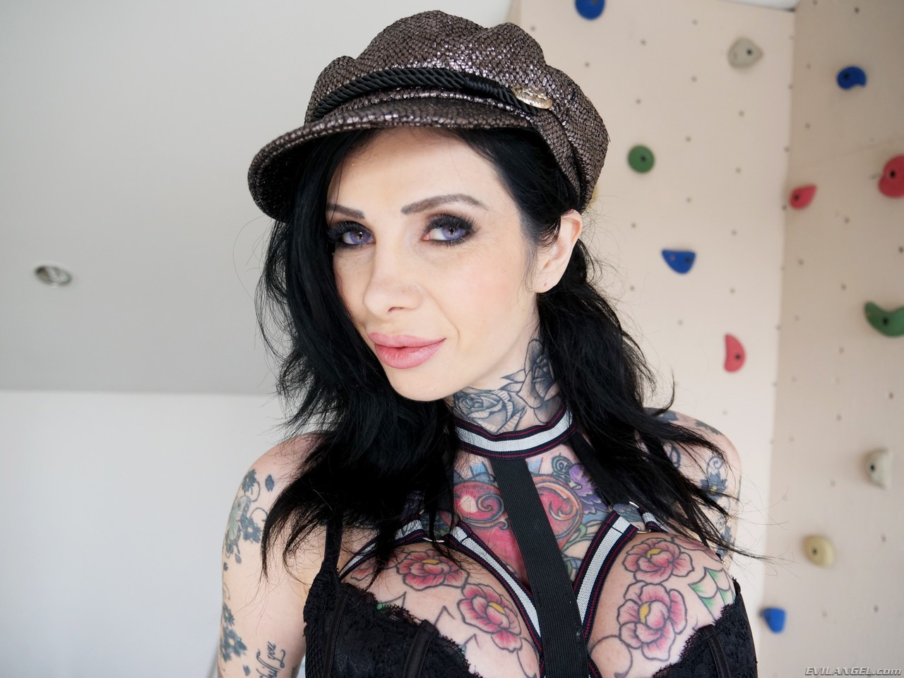 Angelo Godshack And Megan Inky Naked Pictures From Evil Angel