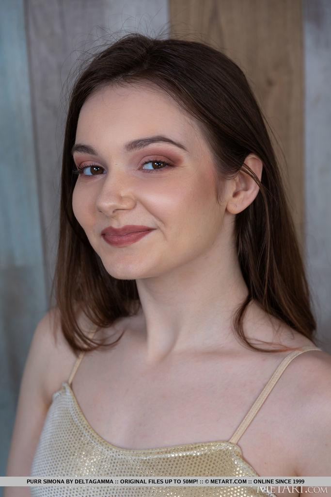 Sweet Teen Purr Simona Strips Ballerina Outfit To Pose Naked