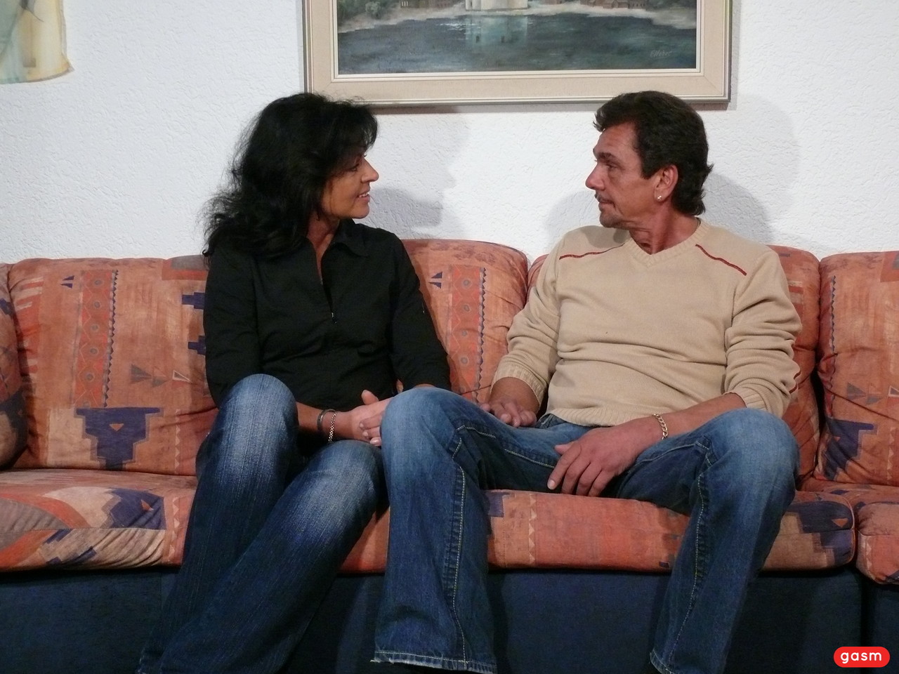 Brunette Mature Heike H Strips Naked Gives Blowjob Then Doggystyle