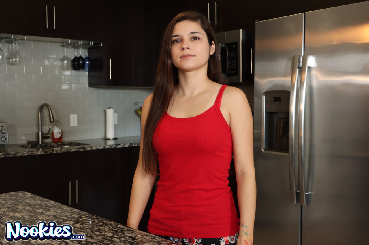 Cotten Reedd Brunette Housewife Gets Cumshot On Tits After Fucking