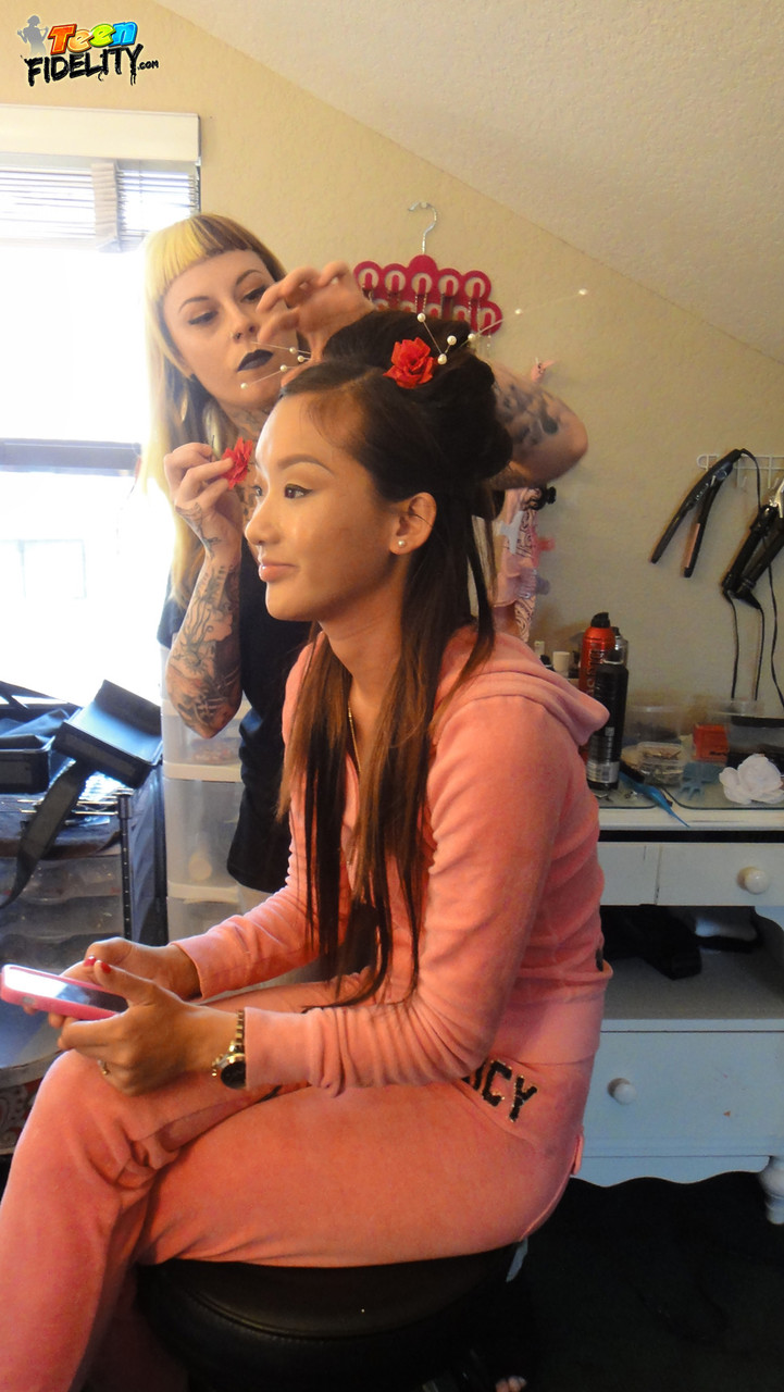 Skinny Asian Hottie Alina Li Models Clothed And Naked Outdoors In Public